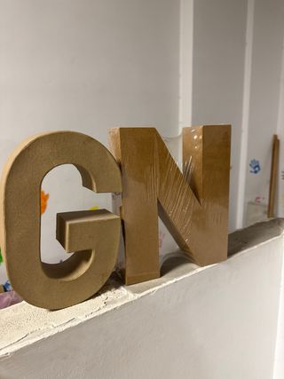 Letras R J U B F T G N O Z D Manualidades Cartón
