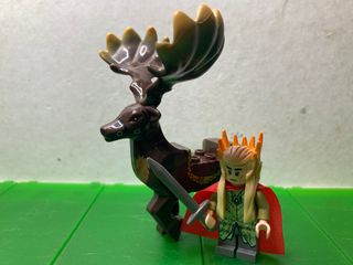 Minifiguras ESDLA Rey Thranduil en alce de batalla