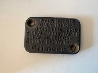 Tapa Depósito Líquido Freno Aprilia Sonic 50