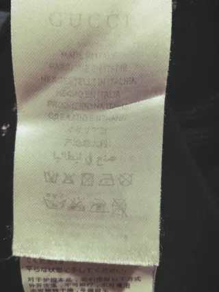 Felpa Gucci uomo nera