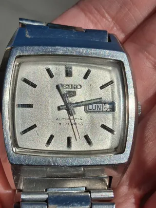 SEIKO 5 Vintage 6319-5021 "TV Screen" Automático