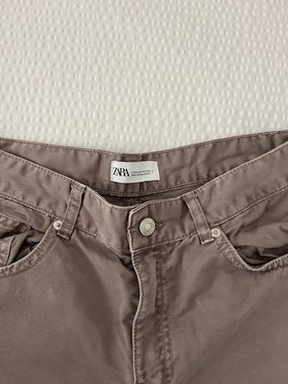 Pantalón cargo Zara marrón Talla 34/ xs