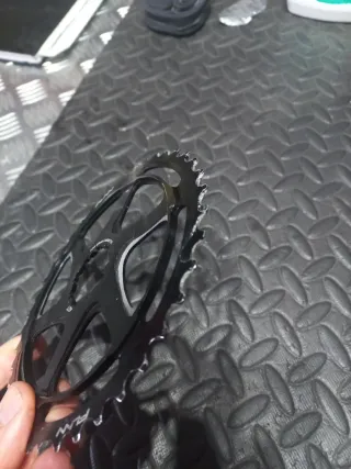 Corona y piñón Fun 40T y 10T Shimano