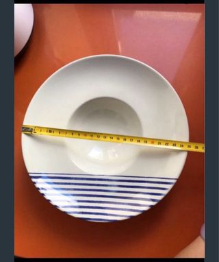 6 Platos Hondos Cerámica