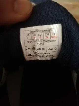 Botas de senderismo The North Face azules