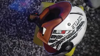 Casco Moto blanco Perla