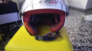 Casco Moto blanco Perla