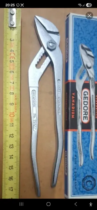 GEDORE ALICATES PICO LORO DE 180MM NUEVOS