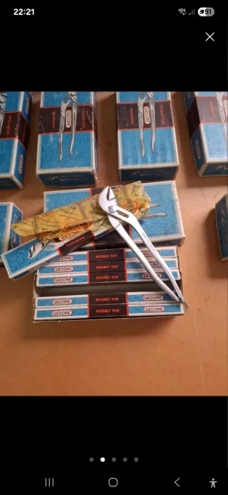 GEDORE ALICATES PICO LORO DE 180MM NUEVOS