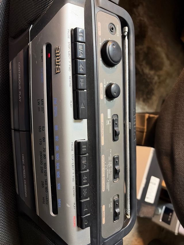 Aiwa CS-W520 Radio Cassette Doble