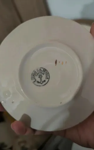 Juego café La Cartuja Pickman porcelana