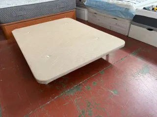 Colchón Visco 150x180 + Base Tapizada