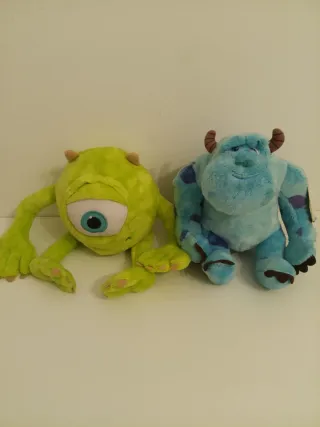 Peluches Mike y Sully Monsters Inc.