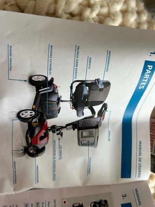 Scooter movilidad reducida Pride Mobility