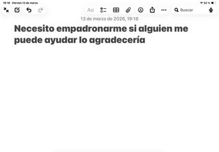 Anuncio servicio necesito