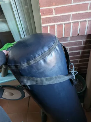 Saco de boxeo Outshock azul