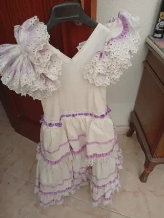 Vestido Gitana Niña 7-8 Años