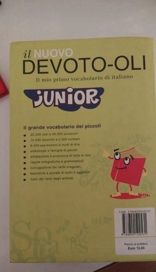Dizionario italiano x bambini