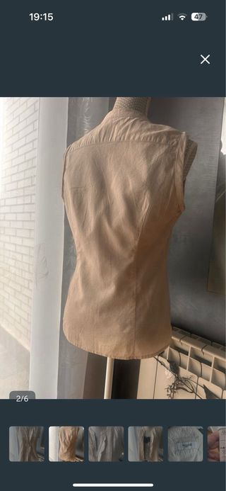 Chaleco/blusa Formula Joven Talla L