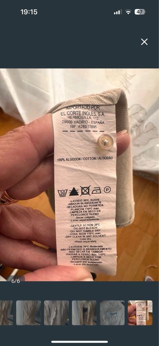 Chaleco/blusa Formula Joven Talla L