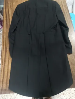 Chaqué Clásico Negro y Gris