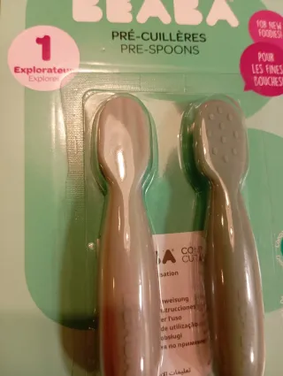 Set 2 cucharas iniciación bebé Béaba