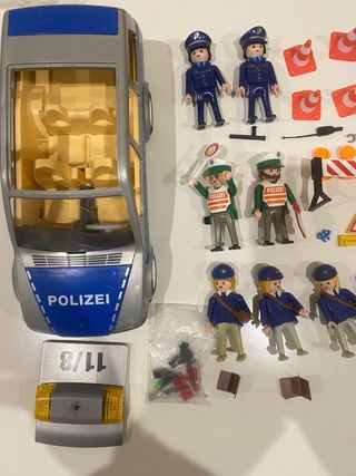 Playmobil Policía: Coche y Figuras