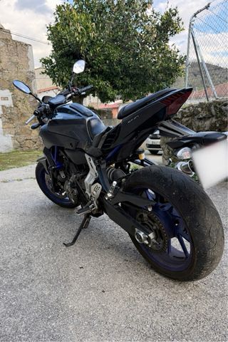 Yamaha MT-07 Race Blue 2014 (limitable para el A2)