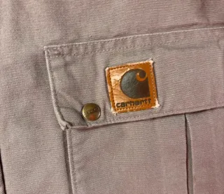 Rare Vintage Carhartt Cement Chore Barn Coat xxl