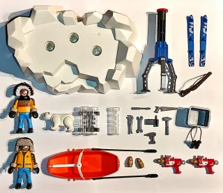 Lote 9057 Trineo Husky Sin Abrir + Acc Playmobil