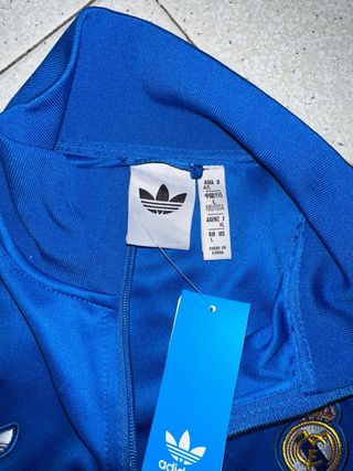 Tuta Adidas Real Madrid Blu/Oro