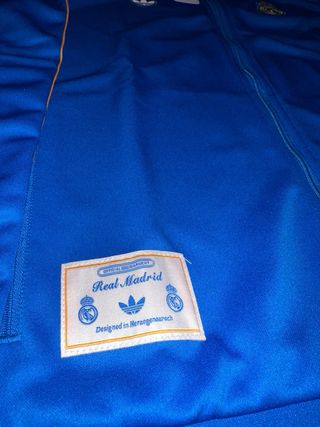 Tuta Adidas Real Madrid Blu/Oro