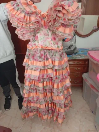 Vestido Gitana Niña Talla L/40