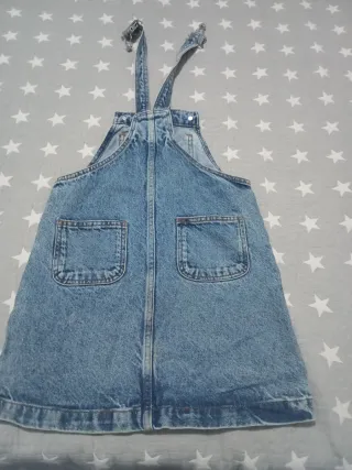 Falda vaquera 8 años  tipo peto