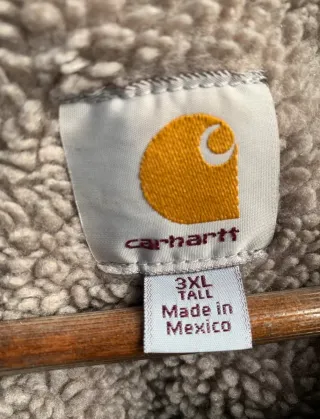 Carhartt Denim Trucker Sherpa Jacket 3xl