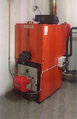 Caldera Mixta Arca Granola GRA 30 Gasoil/Pellet