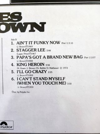 James Brown - Gigantes del Pop + 3 singles