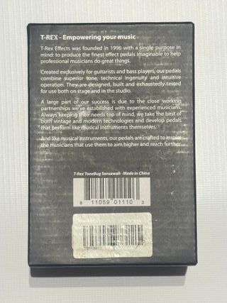 Pedal T-Rex Tonebug Sensewah