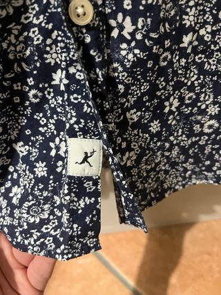 Camicia Origins & Co a fiori taglia M