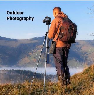 Trípode Cámara con Soporte para Teléfono Móvil