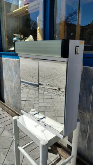 Mueble Baño Espejo y Luz Botiquín Pared 640513971