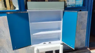 Mueble Baño Espejo y Luz Botiquín Pared 640513971