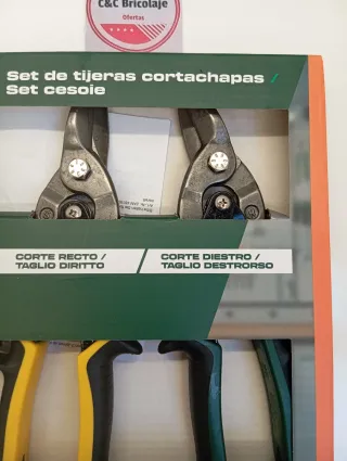 Set 3 Tijeras Cortachapas Parkside profesional