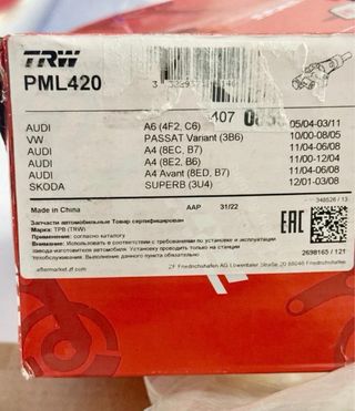 TRW PML420 Cilindro Maestro Freno