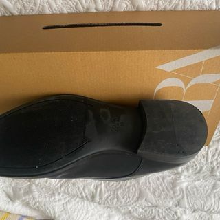 Mocasines Doble Hebilla Negro Talla 39