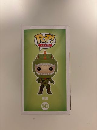 Funko Pop Fortnite Rex 443 EXCLUSIVO