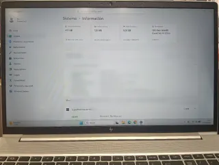 Portátil HP Elitebook Plata