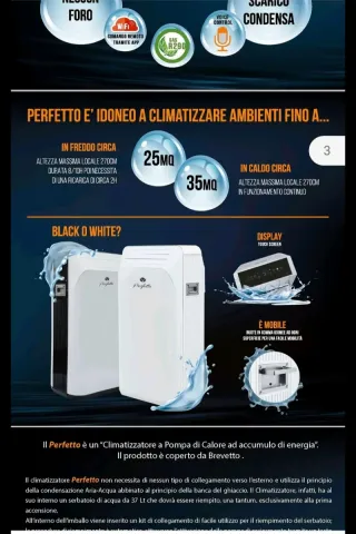 Climatizzatore portatile Perfetto