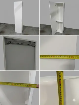 Armario blanco alto 190cm