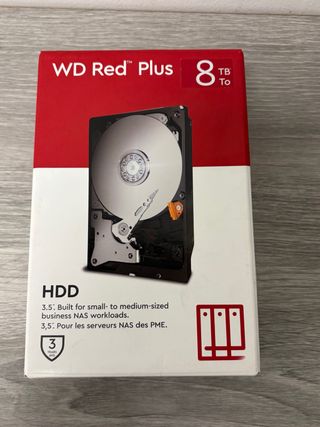 WD Red Plus 8TB HDD NAS